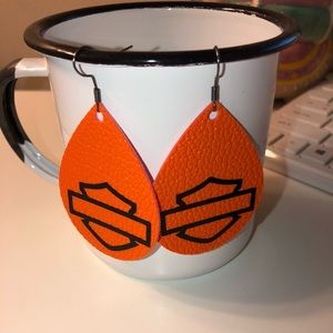 Harley Davidson earrings